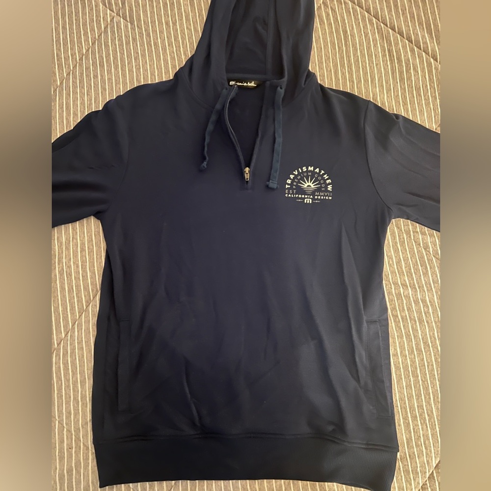 Light Travis Matthews Hoodie size Medium